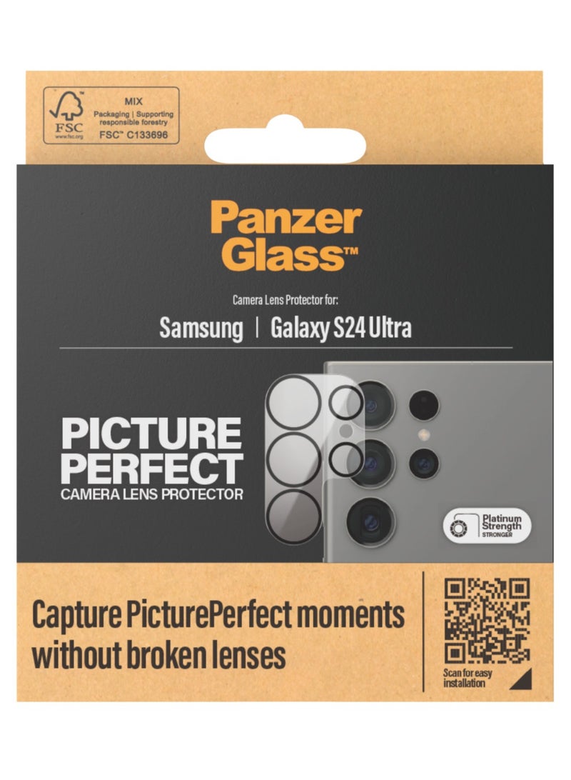 PanzerGlass واقي عدسة الكاميرا PanzerGlass® PicturePerfect لهاتف Samsung Galaxy S24 Ultra - Image 3