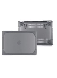 Case for MacBook Compatible with Air 13 inch Release A2337 M1 A2179 Retina, Heavy Duty Plastic Hard Shell Fold Kickstand & Matching Color Keyboard Cover, Grey - pzsku/Z7C9D8D09BB91ACE46C60Z/45/_/1670003548/e2aee7d2-8efe-42d0-b523-6e1d58c80983