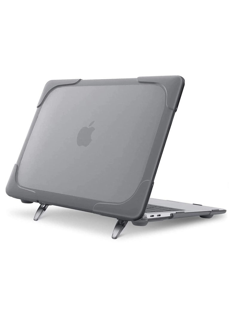 Case for MacBook Compatible with Air 13 inch Release A2337 M1 A2179 Retina, Heavy Duty Plastic Hard Shell Fold Kickstand & Matching Color Keyboard Cover, Grey - pzsku/Z7C9D8D09BB91ACE46C60Z/45/_/1670003548/ec57871c-f6a7-4164-9960-a98126922fb7