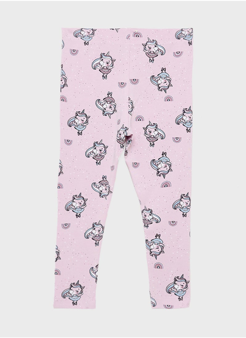 نيم ات Kids Aop Print Leggings  - Image 2