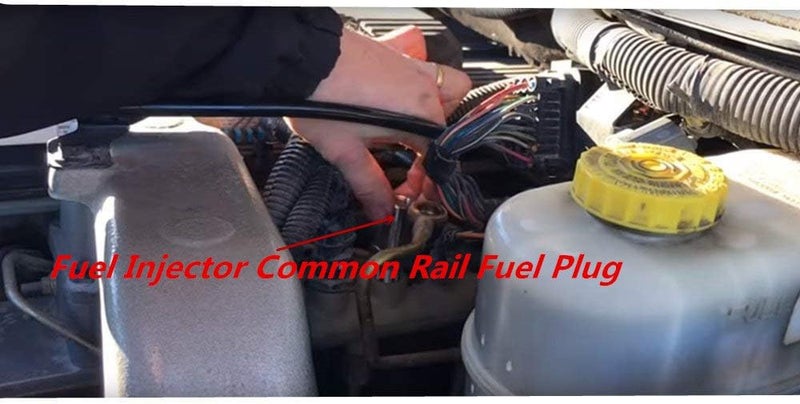 imUfer Fuel Injector Common Rail Fuel Plug-1050070 Replacement for Diesel Injection Pressure Regulator Relief Valve Plug 2003-2007 Ram 2500 3500 Dod-ge 5.9L Cum-mins - Image 2