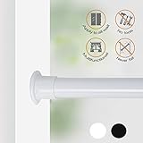 ALLZONE Tension Shower Window Curtain Rod,42-81 Inches, Never Collapse,No Drilling, NEVERRUST - Image 1