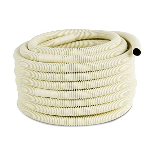 Flehomo 50 Ft Universal Drain Hose for Mini Split Air Conditioner Heat Pump Systems, 5/8 ID UV Resistant Air Conditioner Drain Line Pipe - Image 1