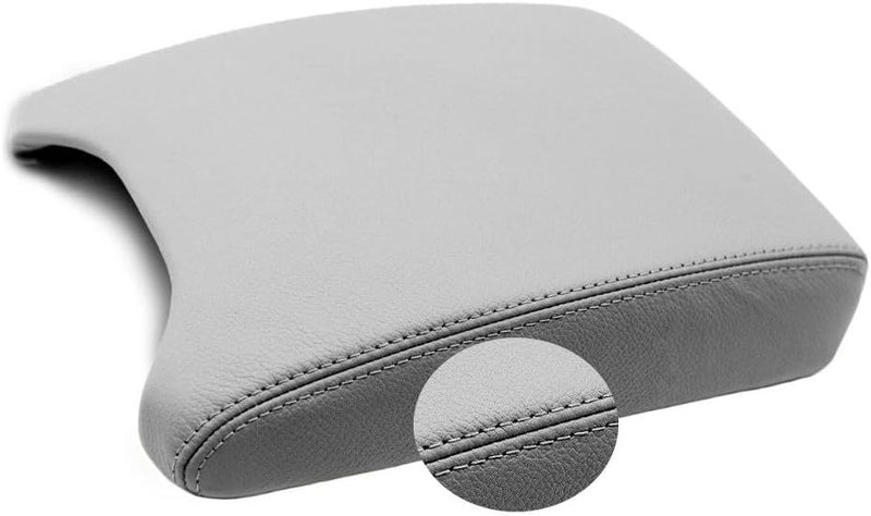 Center Console Armrest Vinyl Cover E53 Gray for BMW for X5 2000-2006 1pc Synthetic Real BMW-X5-0006 (Cover Solely, No Hardware Included) - Image 5