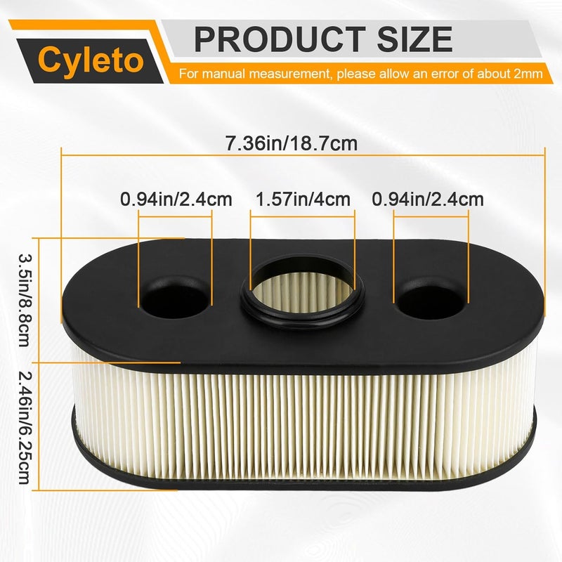 Cyleto Air Filter Set for Kawasaki Engines - Image 2