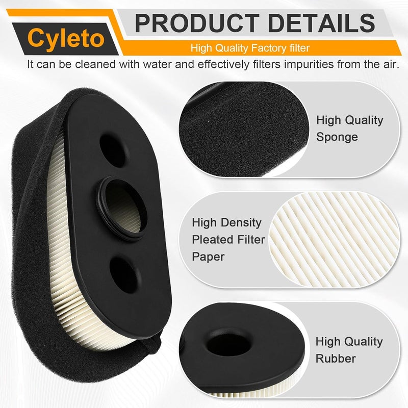 Cyleto Air Filter Set for Kawasaki Engines - Image 3