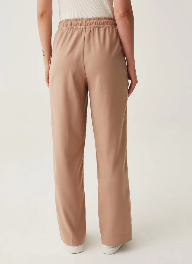Ovs Stretch joggers with drawstring