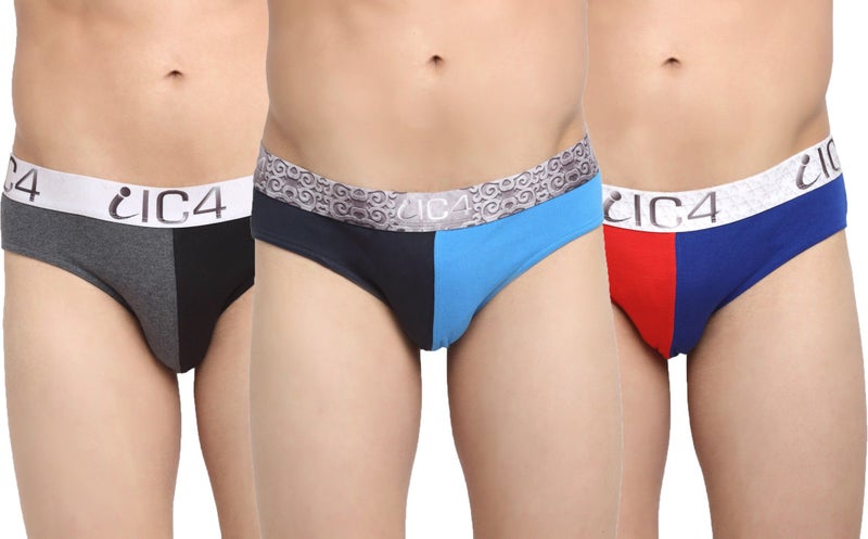 IC4 Store IC4 Men's Trico Brief Combo Pack of 3 - Image 1