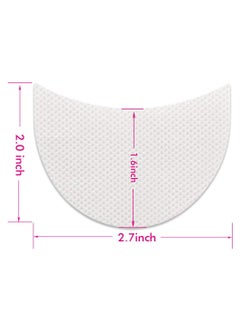 BONITO 100-Pieces Under Eye Pads for Eye Makeup, Paste Drawing and Defining the Eyes, Professional Lint Free Under Eye Eyeshadow Gel Pad Patches for Eyelash Extensions  - Image 2