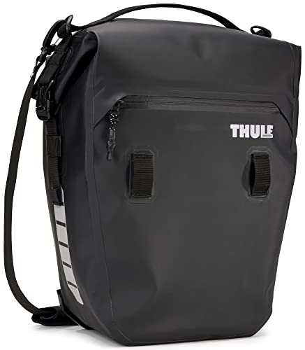 Thule Shield Pannier 22L New Waterproof Padded 16 Laptop 11 Tablet Sleeves Shoulder Strap WaterResistant Exterior Pocket Helmet Loops Reflective Details Light attachement - Image 1