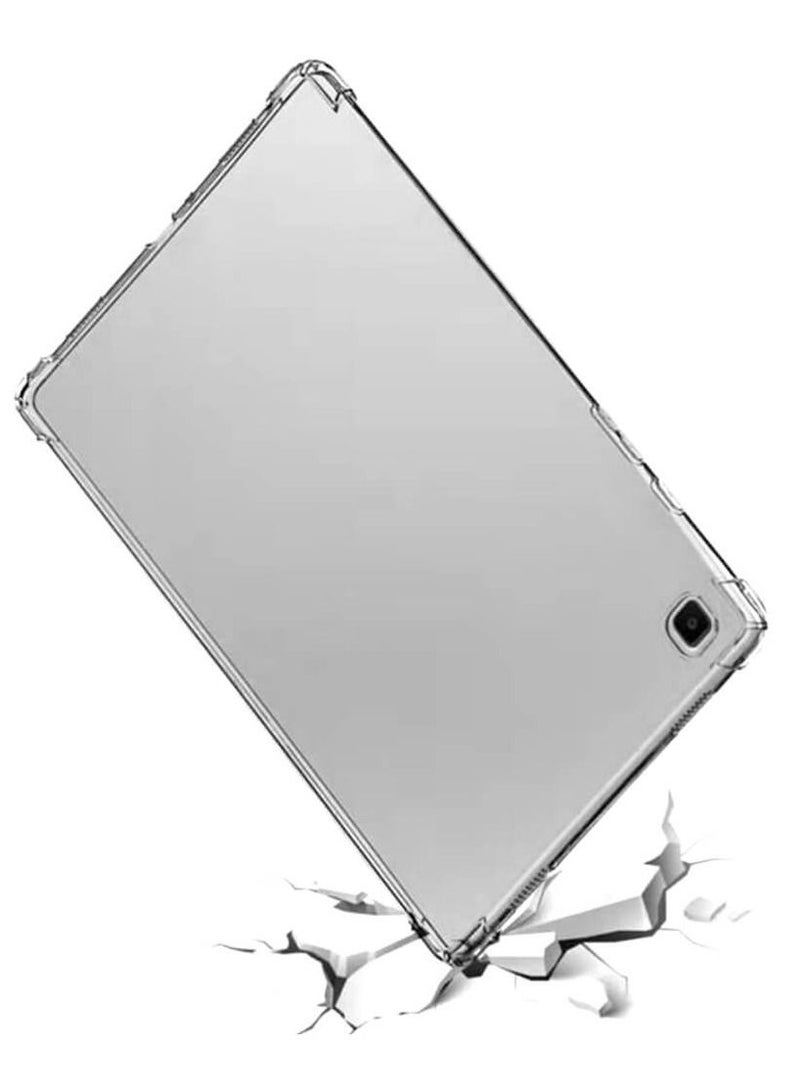 CATANES Samsung Galaxy Tab A7 10.4 inch (2020) Clear Soft TPU Back Case Shockproof Reinforced Corners Transparent Cover Compatible with Models SM-T500 / SM-T505 - Image 5