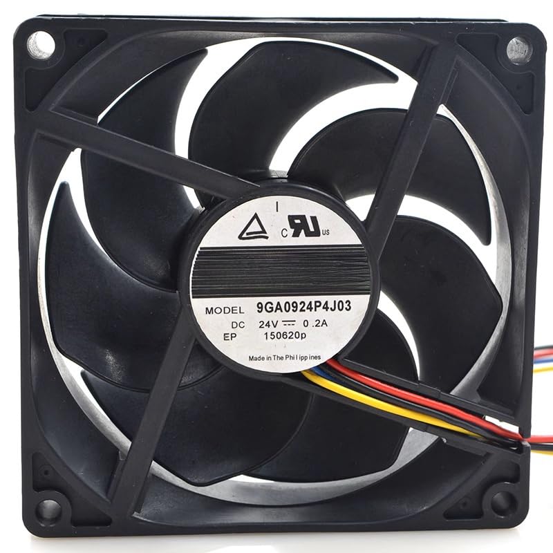 24V 0.2A 9025 9CM Dual Ball Bearing Cooling Fan 9GA0924P4J03 - Image 2
