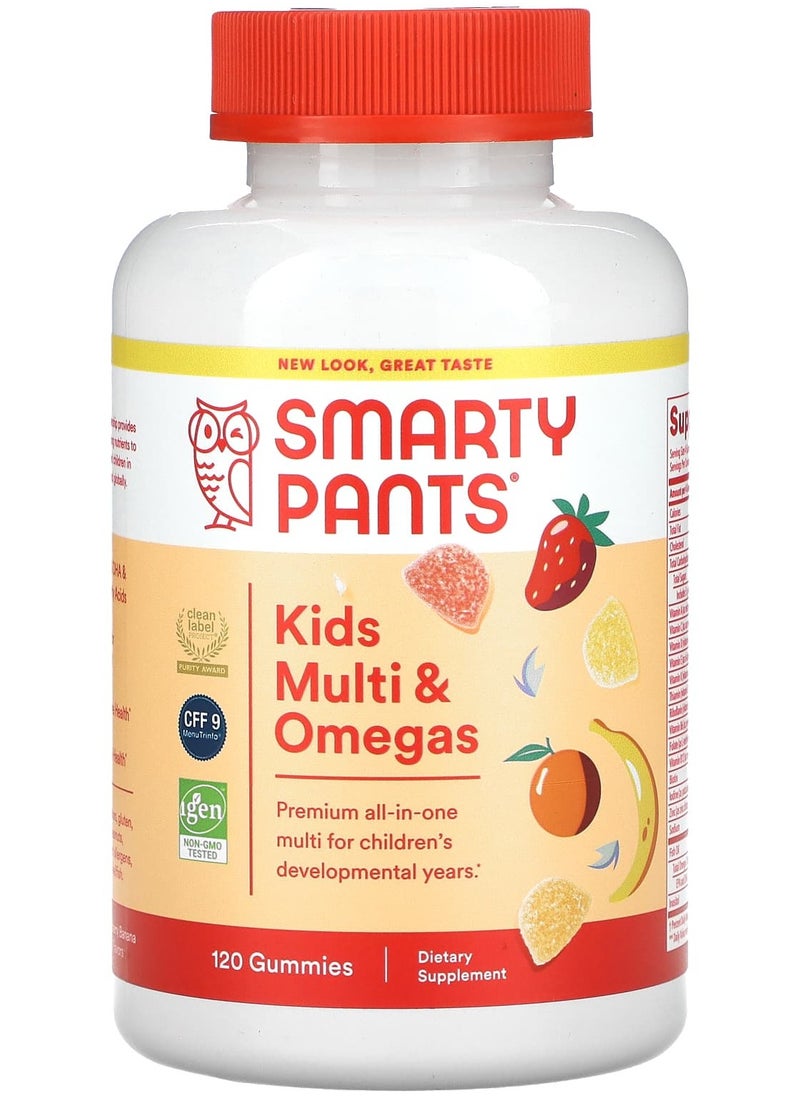 SmartyPants Vitamins - SmartyPants All in One Childrens Multivitamin Chewable 120 Gummies - Image 1
