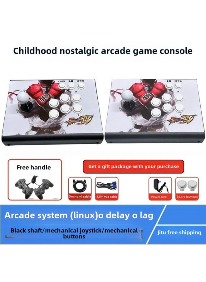 2024 3D Pandora Nostalgic Moonlight Box TV Home Double Rocker Desktop Arcade Game Machine-Product Color:Pandora God Of War X5 Double Split Model  - Same Day Delivery/sf Express/top Version  - Image 1