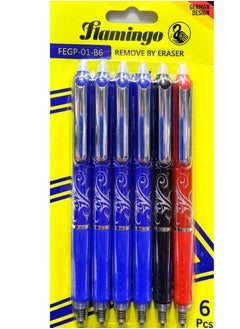 FLAMINGO Erasable Pen 6Pieces  - Image 2