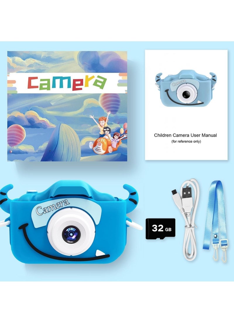 JAJEEK Kids Camera Toys for 3-8 Year Old Boys | Digital Video Camcorder with Cartoon Soft Silicone Cover | Best Birthday & Festival Gift for Boys | 32GB SD Card Included, Fun Learning Toy for Creative Play - Image 5
