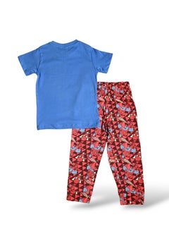 SPIDERMAN SPIDER-MAN BOYS SHORT SLEEVE PAJAMA SET  - Image 3