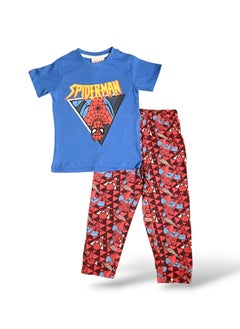 SPIDERMAN SPIDER-MAN BOYS SHORT SLEEVE PAJAMA SET  - Image 1
