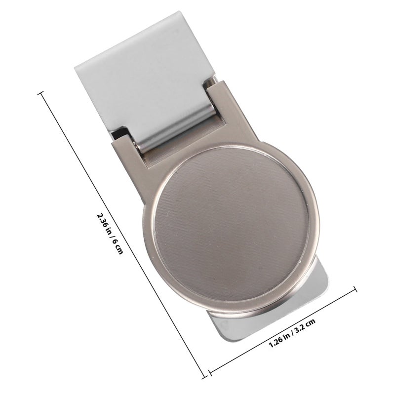 Stainless Money Clip, Durable and Lightweight for Everyday Use, Fits Any Pocket - Image 2