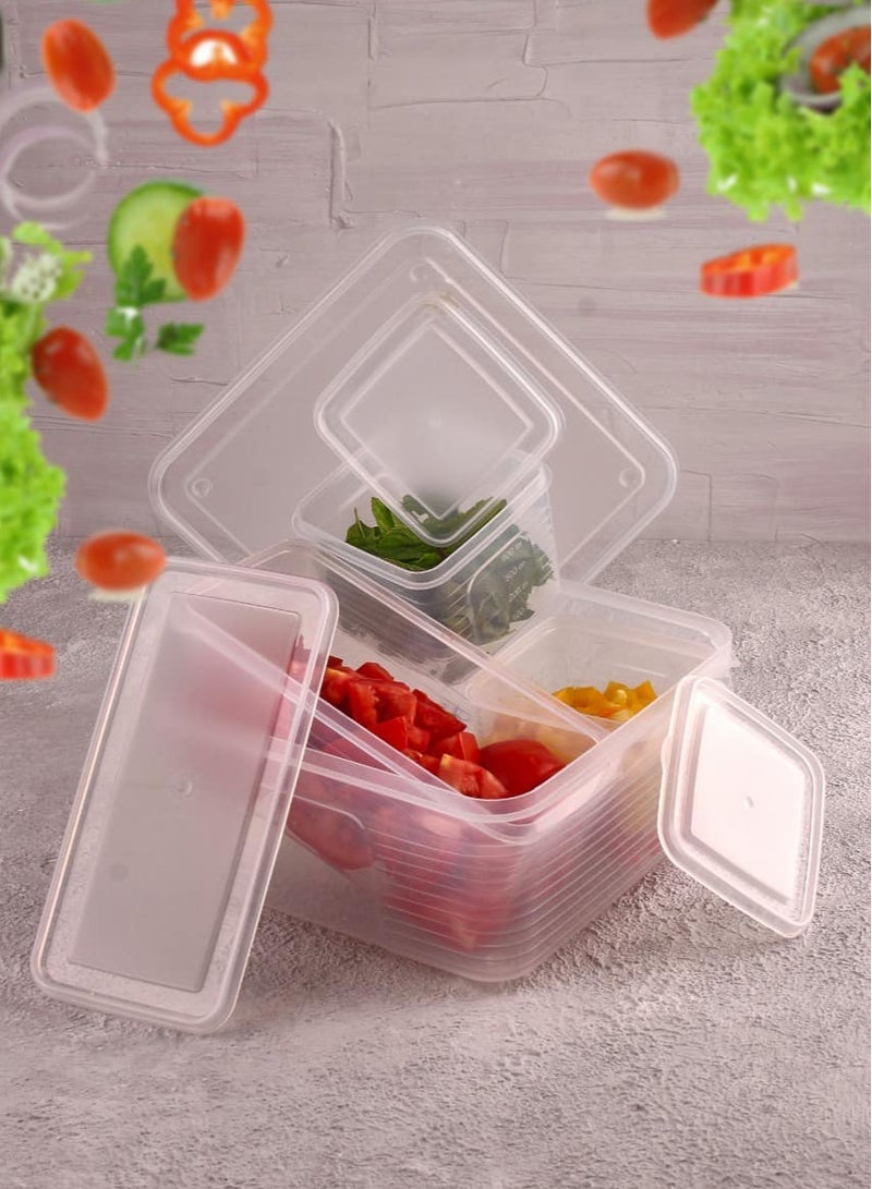 Refrigerator Box Set with Lid - Food Containers - Storage And Organization - Image 3