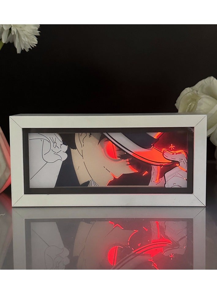 كونان المحقق نحت ورقي الوحش اللص كيد كودو شينيتشي تمثال رسوم متحركة تزيين محيطي ضوء ليلي LED - Image 2