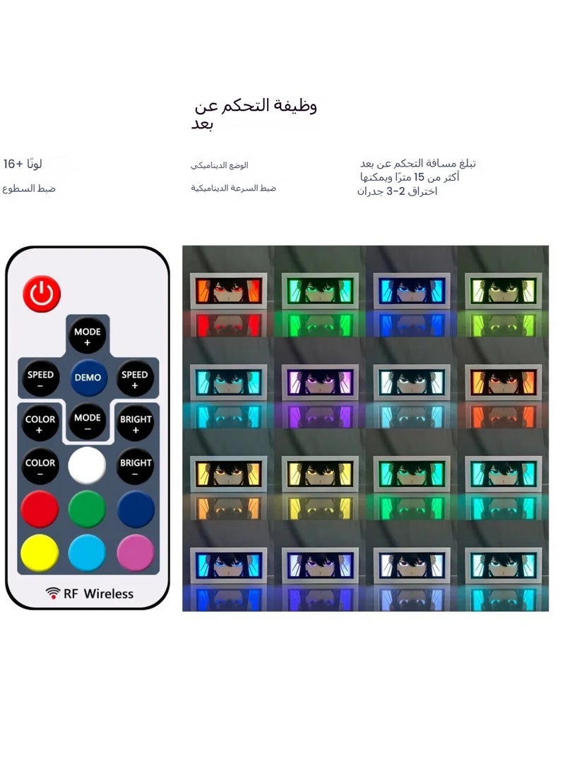 كونان المحقق نحت ورقي الوحش اللص كيد كودو شينيتشي تمثال رسوم متحركة تزيين محيطي ضوء ليلي LED - Image 5