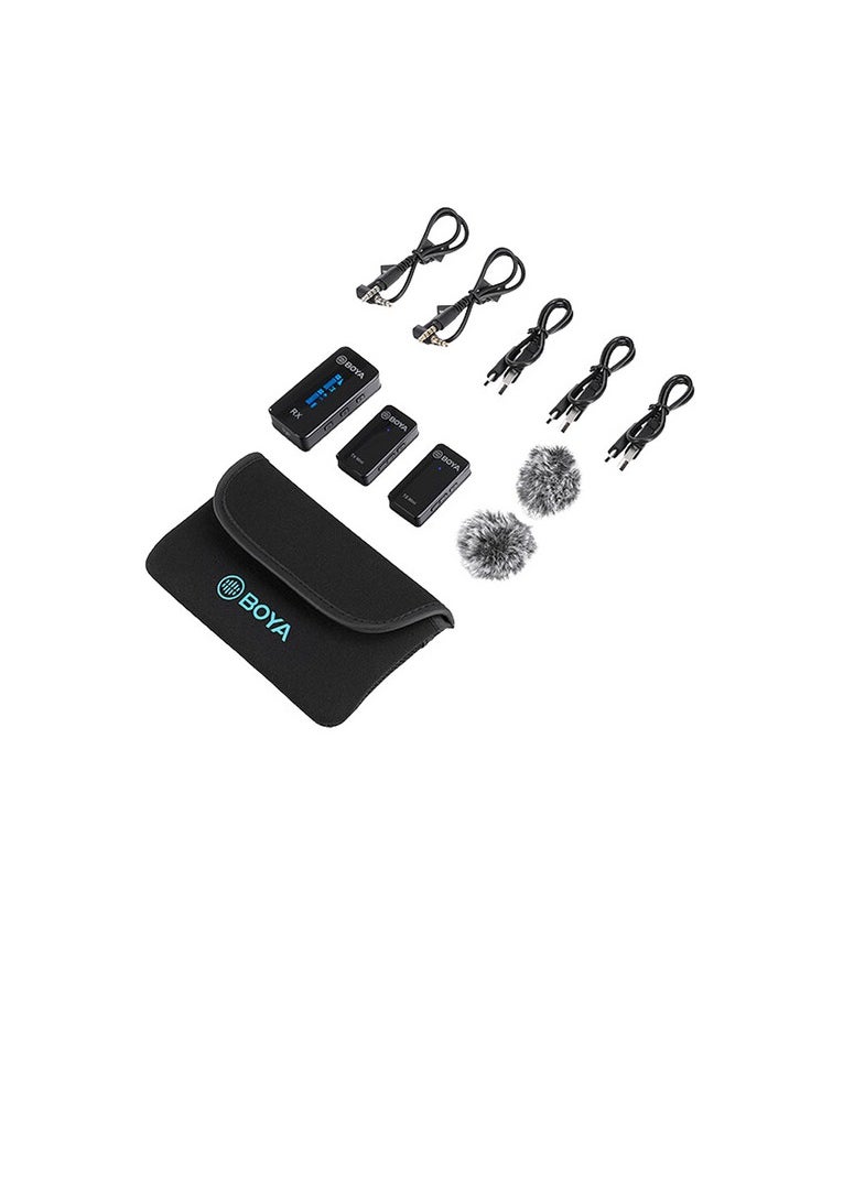 BOYA BOYA BY-XM6-S2 Mini Ultracompact 2-Person Wireless Microphone System for Cameras and Smartphones  - Image 5