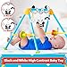 GKDOMS Baby Car Seat Toys Spiral Stroller Activity Toy Black and White High Contrast Sensory Toy Newborn Plush Hanging Toys Party Favors Baby Shower Thank You Gifts for 06Months Boys and GirlsBEE - Image 3