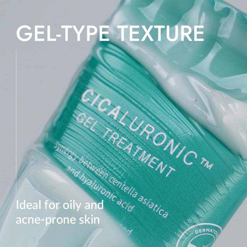 MIZON Cicaluronic GEL Treatment with Centella Asiatica Hyaluronic Acid Vitamin B5 86% Natural Ingredients Mositurizing Soothing Korean Skincare (50ml/1.69fl oz) - Image 3