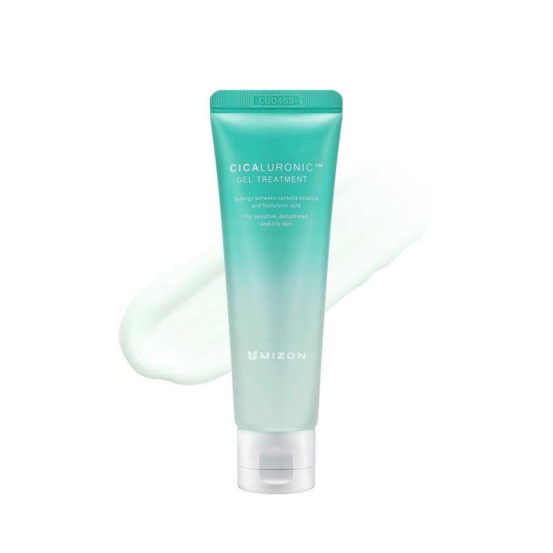 MIZON Cicaluronic GEL Treatment with Centella Asiatica Hyaluronic Acid Vitamin B5 86% Natural Ingredients Mositurizing Soothing Korean Skincare (50ml/1.69fl oz) - Image 1