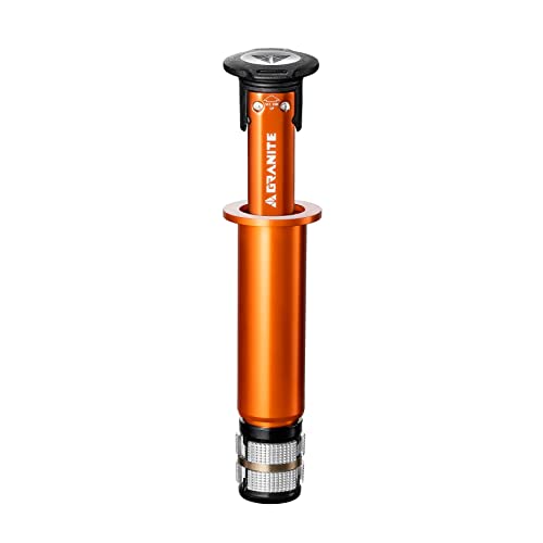 Granite Stash RCX Bike Multi Tool Kit with 8 Bits Stored Inside Tapered Fork Steerer - Compression Plug Model, Compact Bike Tool Kit for MTB, BMX Bike, and Road Bike (Orange) - Image 1
