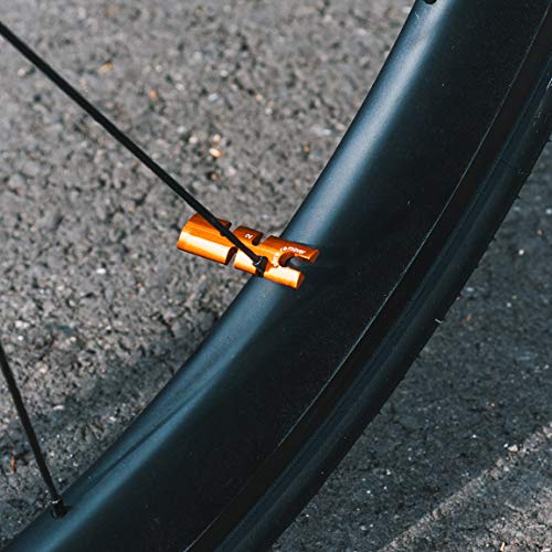 Granite Stash RCX Bike Multi Tool Kit with 8 Bits Stored Inside Tapered Fork Steerer - Compression Plug Model, Compact Bike Tool Kit for MTB, BMX Bike, and Road Bike (Orange) - Image 5