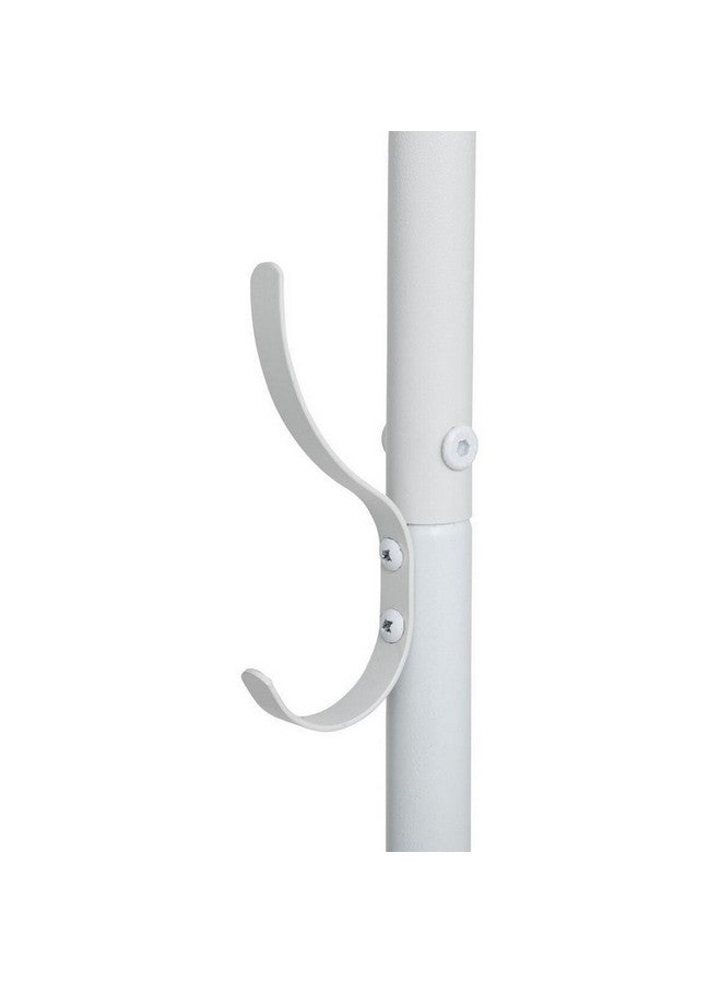 Five Simply Smart Single Rail Clothes Rack on Wheels White 160 x 45.5 x 118 cm 203116 - Image 3