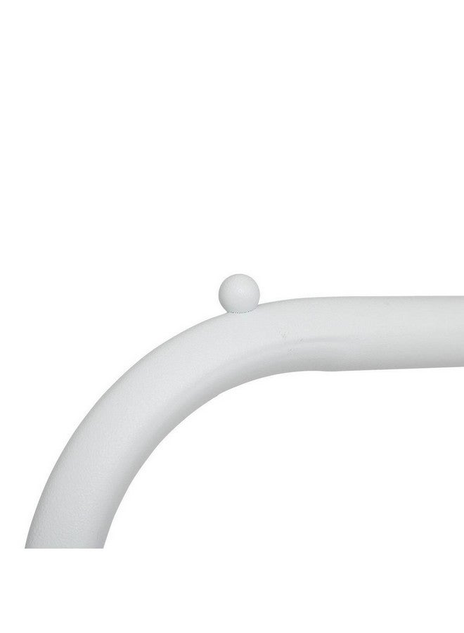 Five Simply Smart Single Rail Clothes Rack on Wheels White 160 x 45.5 x 118 cm 203116 - Image 2