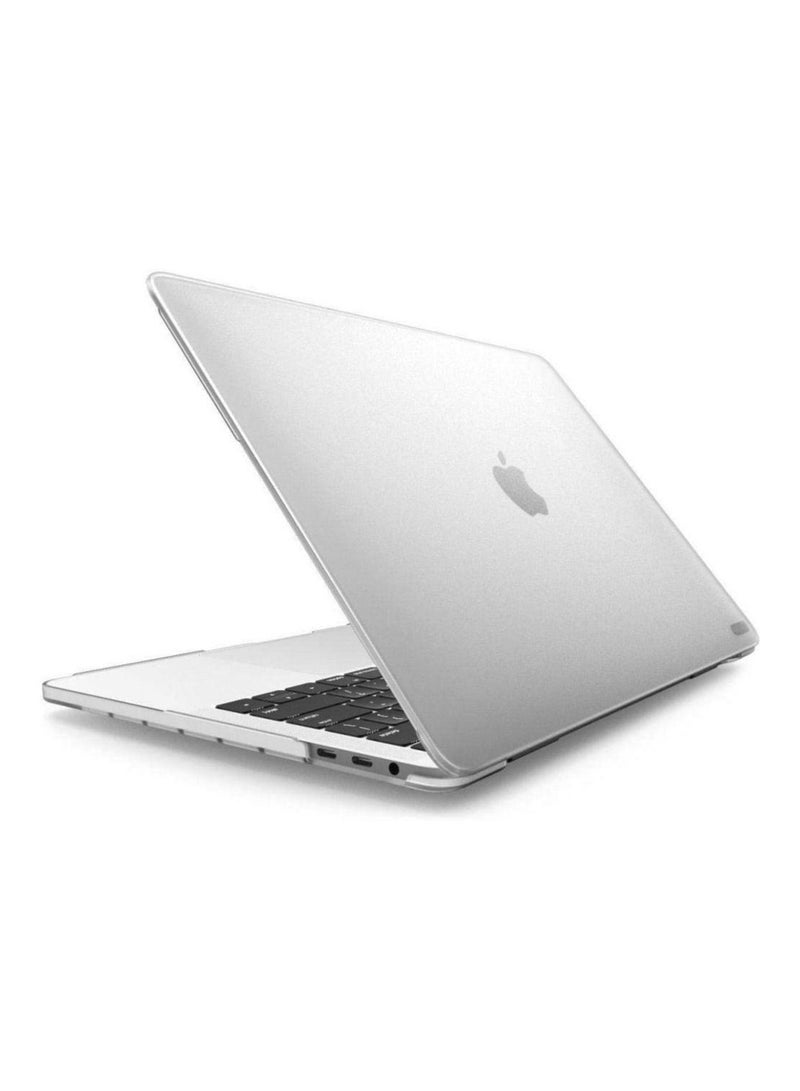Matte Frosted Hard Cover For MacBook Pro 13in A1706 A1708 With Display 2016  2017  Clear - Image 1