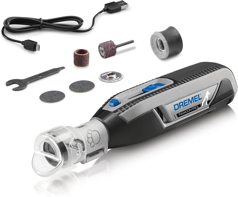 DREMEL PawControl 7760-PGK Dog Nail Grinder and Trimmer - Cordless & Rechargeable Pet Grooming Tool Kit - Safe and Humane for Dogs, Cats, and Small Animals - Image 1