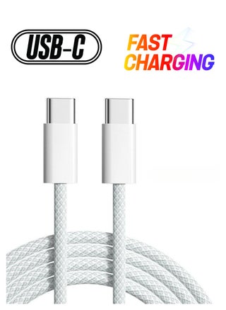 iPhone Fast Charging Cord Type C to Type C Cable for iPhone 15 Pro max/15 Pro/15 plus/15 1M - pzsku/Z7C9F028F3D72AF9484ECZ/45/_/1738267205/b1f5f3fe-1870-40f3-847a-b3030918a9e4