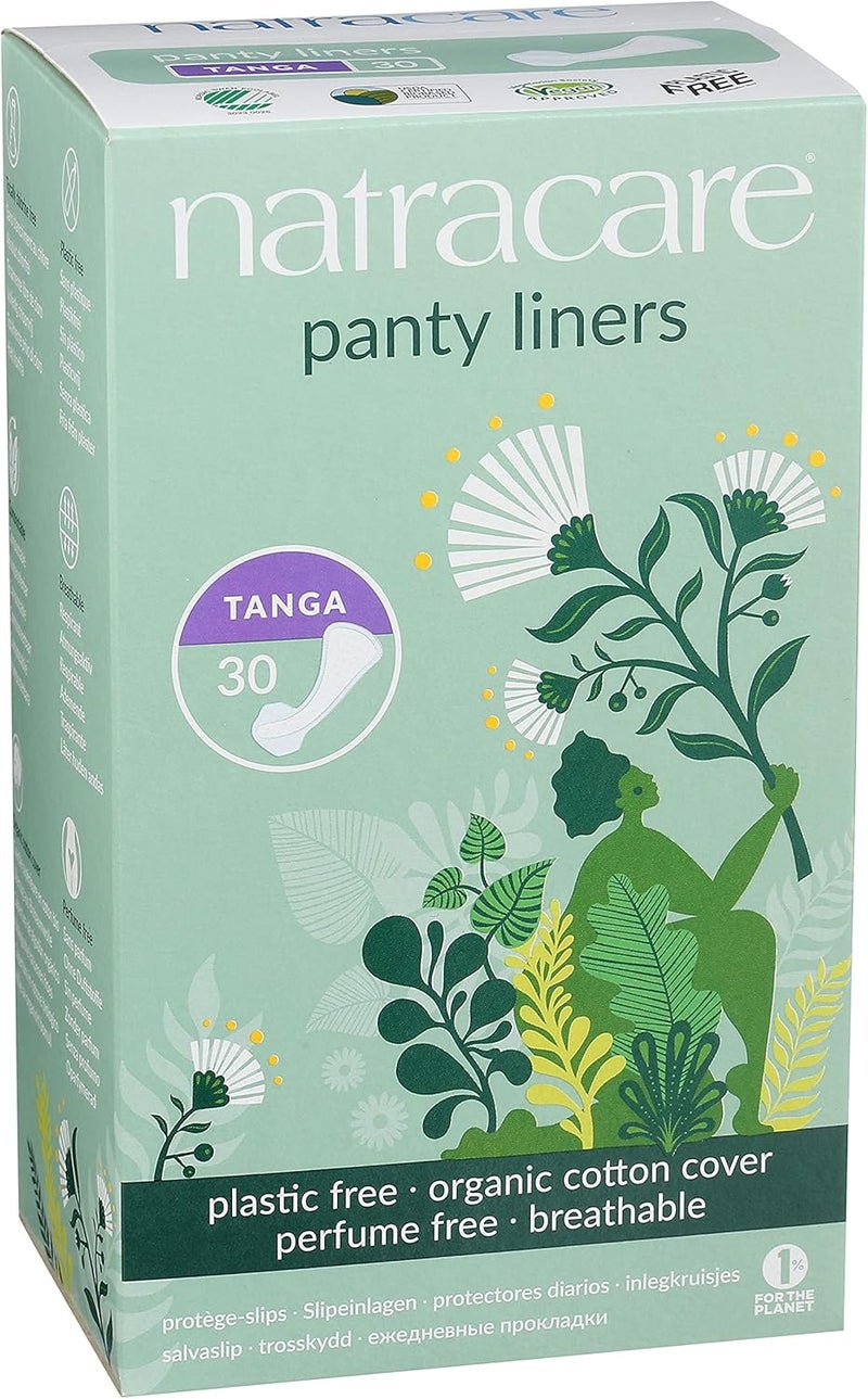 Natracare Natural Organic Thong Style Panty Liners - 480 Liners Total, Certified Organic Cotton, Plastic Free - Image 2
