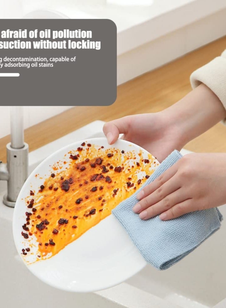 Reusable Microfiber Cleaning Cloths Roll, Washable and Absorbent Microfiber Towels for Kitchen, Dish, Window, and Car Cleaning, Multi-Purpose Towels in a Box, 15 or 20PCS Grey - Image 4