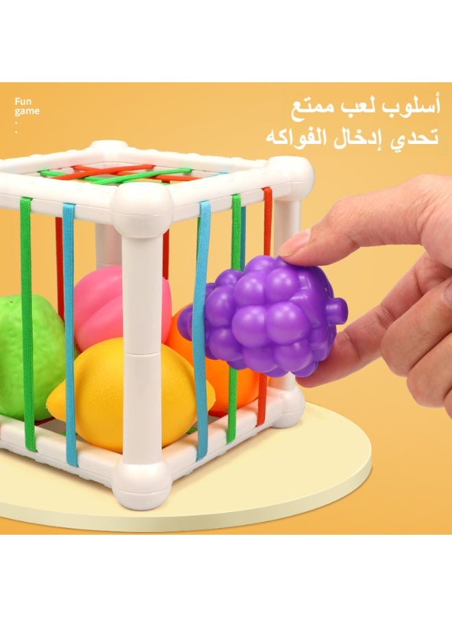 KSYN KO-KO ألعاب أطفال حسية للرضع من عمر صفر إلى اثني عشر شهرا لعبة التصنيف لتنمية التركيز والتعليم المبكر مناسبة لعمر ستة أشهر فأكثر للاستخدام اليومي واللعب المنزلي - Image 2