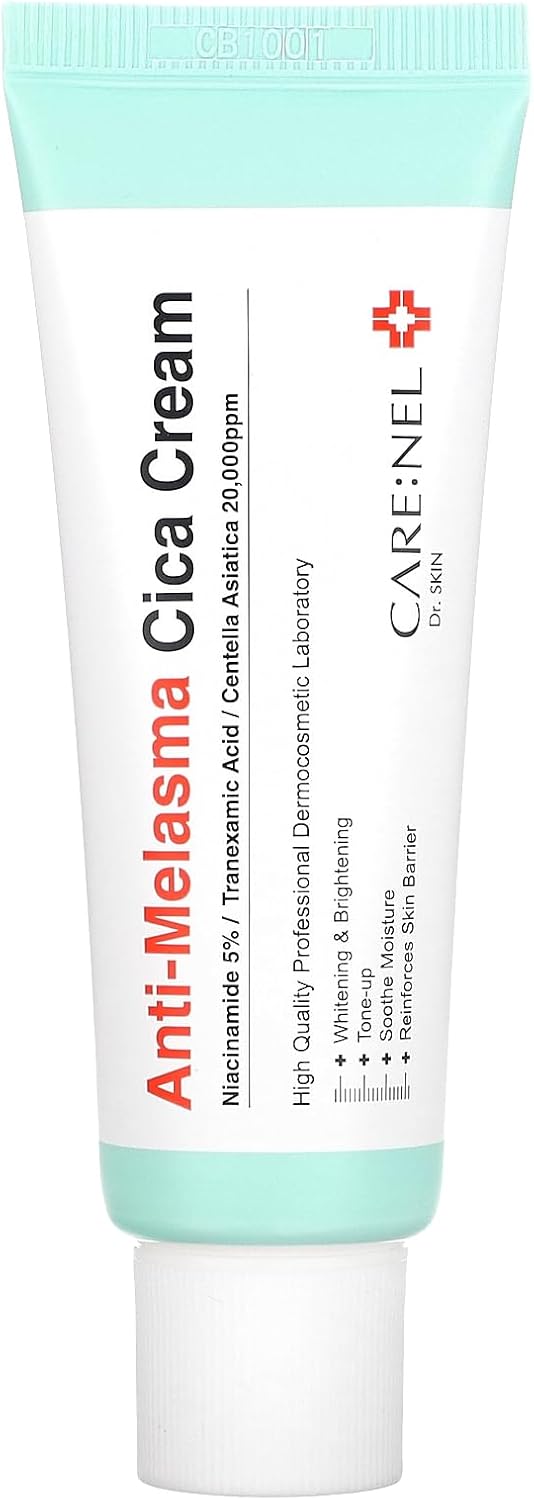 CARENEL Melasma Treatment for Face Cream Dark Spot Remover Centella Asiatica Korean Skin Care Beauty Products 40ml135 floz