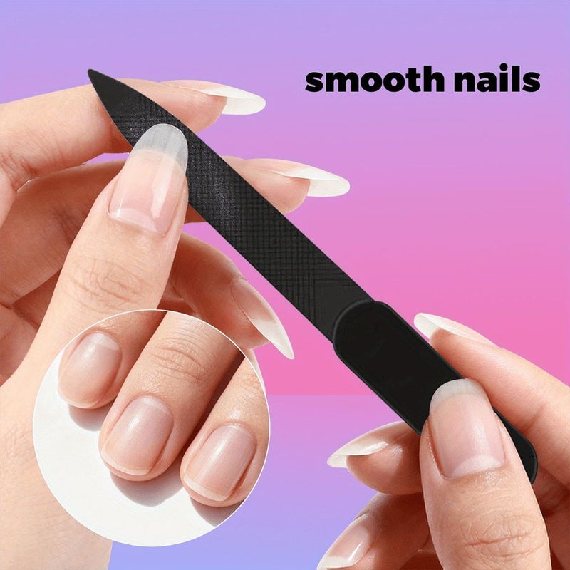 6pcs Professional Stainless Steel Nail Clipper Set Heavy Duty Foot Care Kit For Elderly Home Use And Nail Salon - Image 4