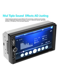 Generic 7-inch Double Din Car Stereo Receiver 2 Din Car Radio Autoradio Touchscreen BT MP5 Player with Reversing Camera Remote Control  - Image 5