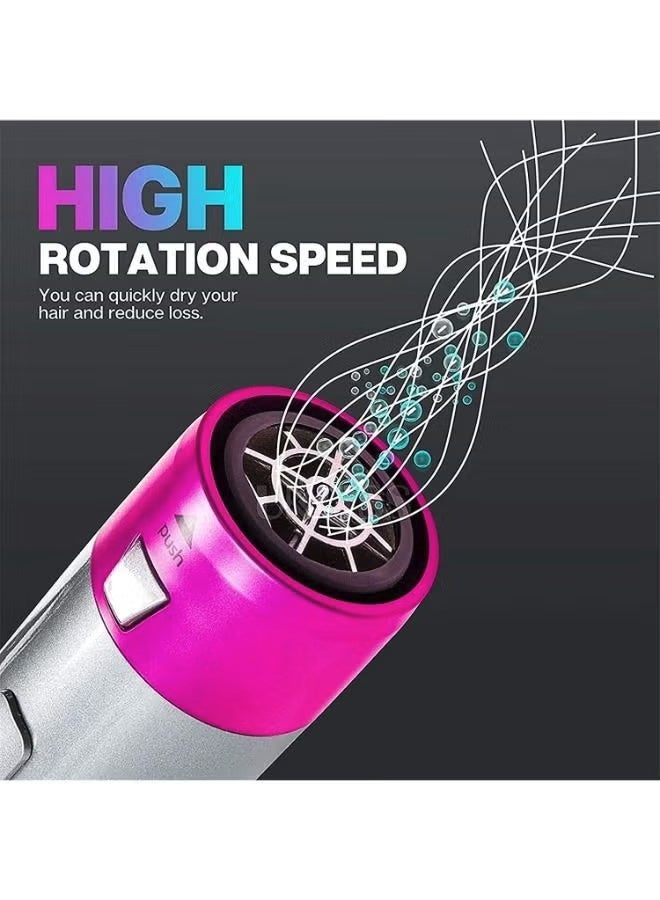 ECVV 5 in 1 Hair Dryer Brush Styler | Hot Air Brush with Negative Ions | Hair Straightener, Curler, Volumizer & Hot Comb | Salon Blowout at Home - Image 3