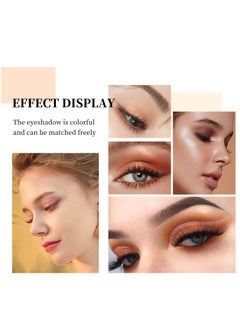 Kiss Beauty 39-Color Nude Eyeshadow Palette - Matte & Shimmer Glitter Eyeshadow Set for Day to Night Makeup | Professional Nude Tones with Pigmented Colors for Women, Girls, Bridal & Party Looks  - Image 5