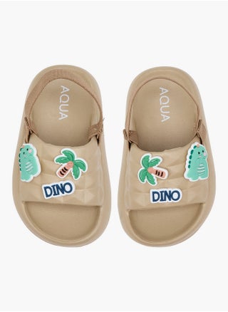 Boys Dinosaur Applique Slides with Elasticated Strap - pzsku/Z7C9FB5F22B51A661CCE3Z/45/1749654719/a797d9f3-720a-49c6-be96-55d9966b8b3b