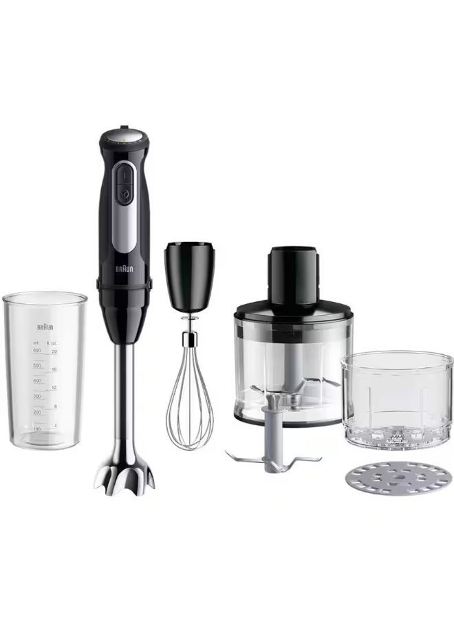 براون BRAUN MultiQuick 5 Pro Hand blender, 25 Speeds, 1000W, Black, MQ 55254 M MQ 55254 M - Image 1