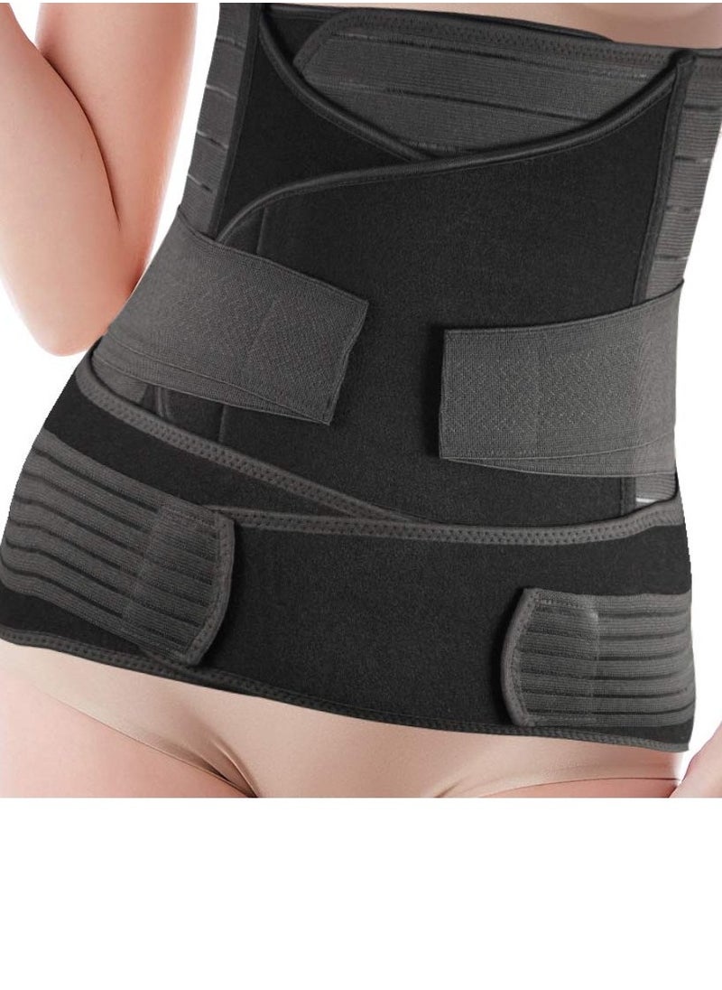 Generic - 3 in 1 Postpartum Belly Wrap for Recovery and Slimming, Waist and Pelvis Support Girdle - Image 1