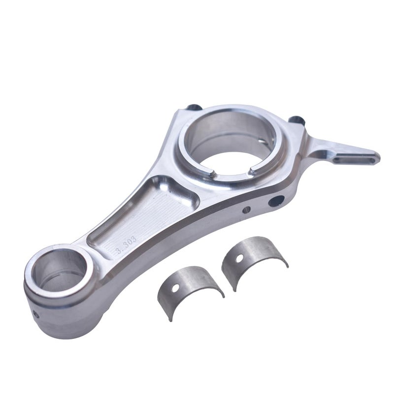 BUHNSS Billet Aluminum Connecting Rod (3.303") For Honda GX200,For Ghost 212,For Tillotson,For Chinese Clones 160/200 cc - Image 1