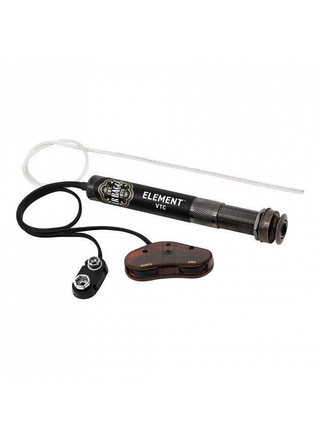 L.R. Baggs Element Active System with Volume and Tone Control Acoustic Guitar Undersaddle Pickup